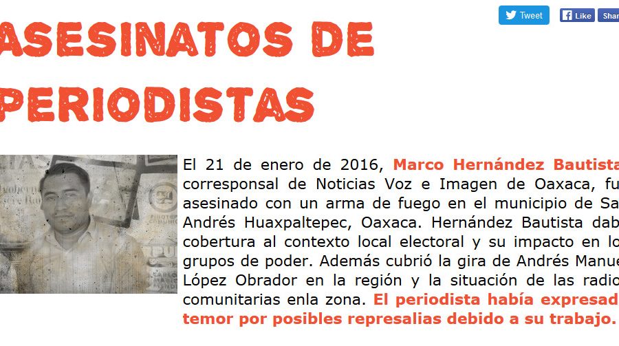 periodistas 2016
