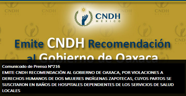 cndh recom oax