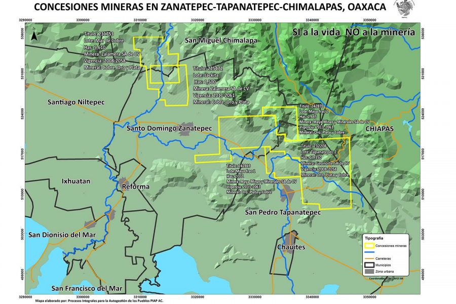 foto 1- mapa de los 5 lotes mineros en la zona oriente del istmo copia