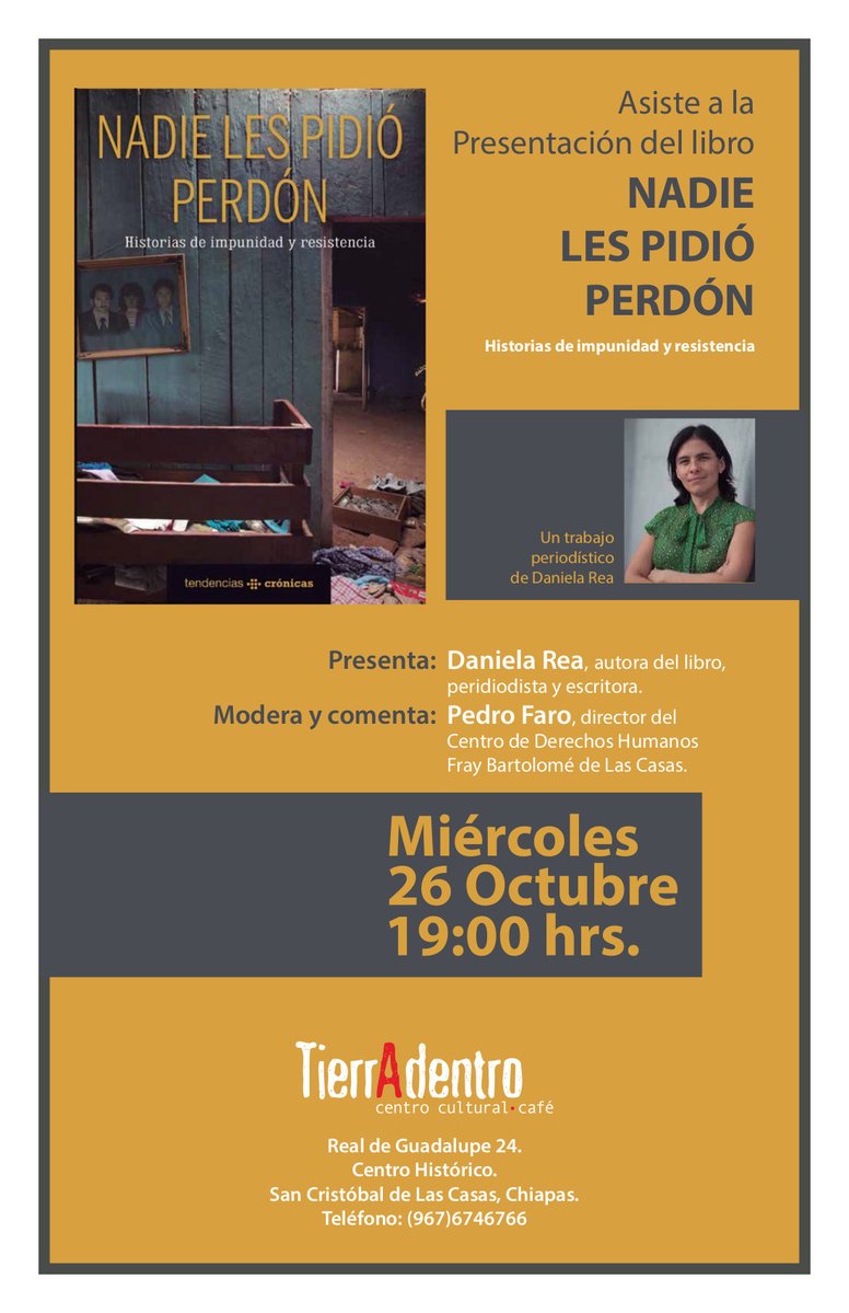 nadie les pidio perdon