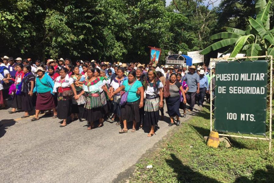 marcha mujeres chiapas