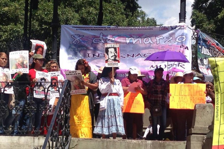 marcha mujeres oax17