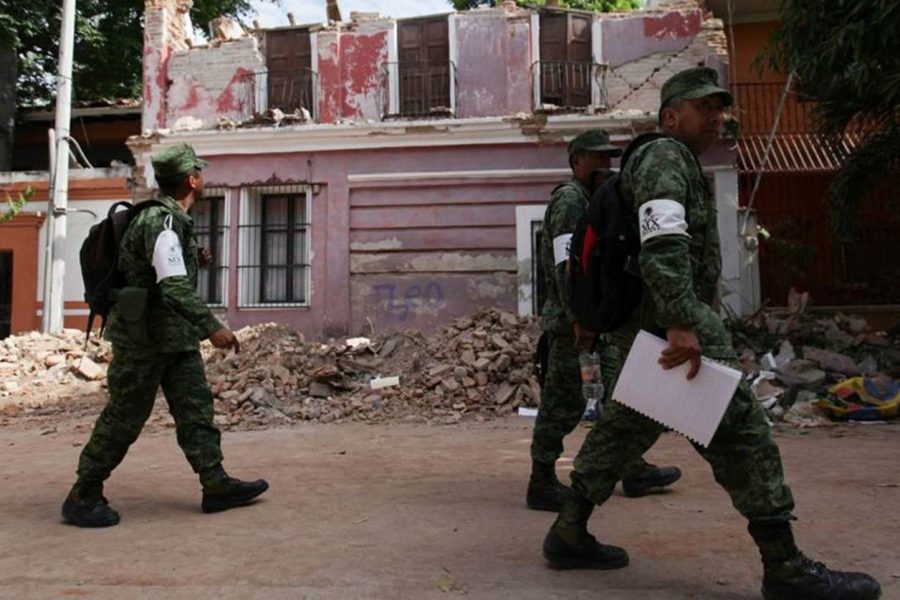militar seguridad en juchitan