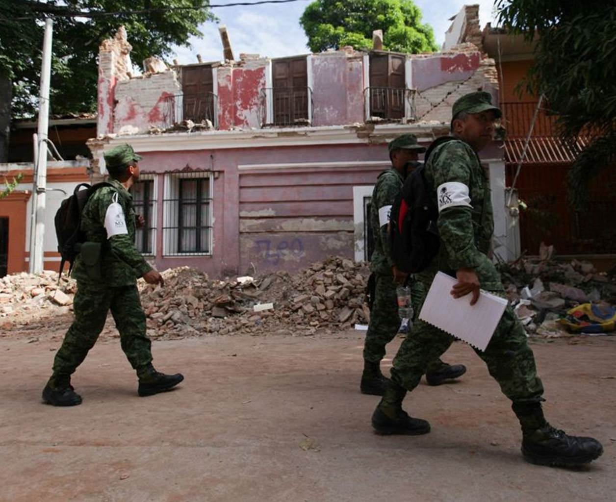 militar seguridad en juchitan