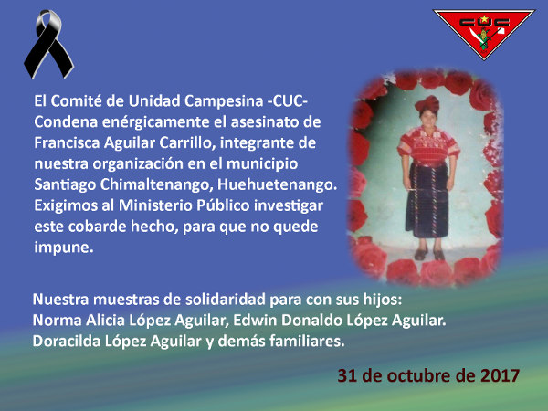 Esquela Francisca