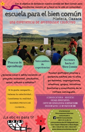 Cartel ebcMixteca