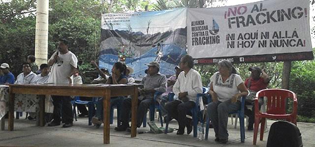 no al fracking alianza