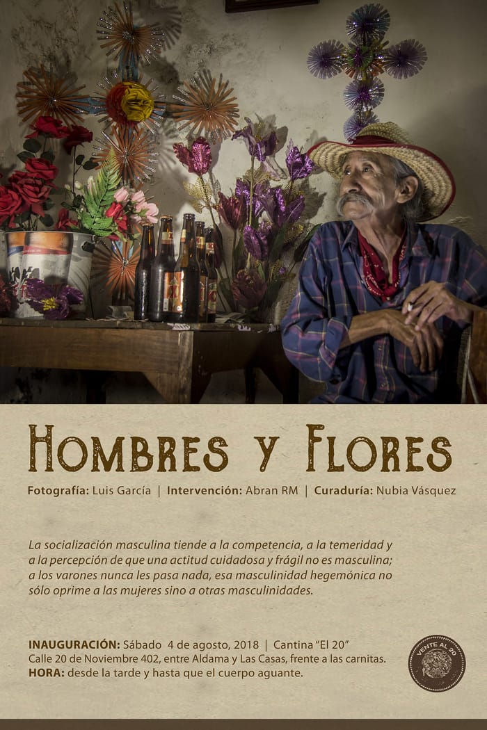 hombresyflores