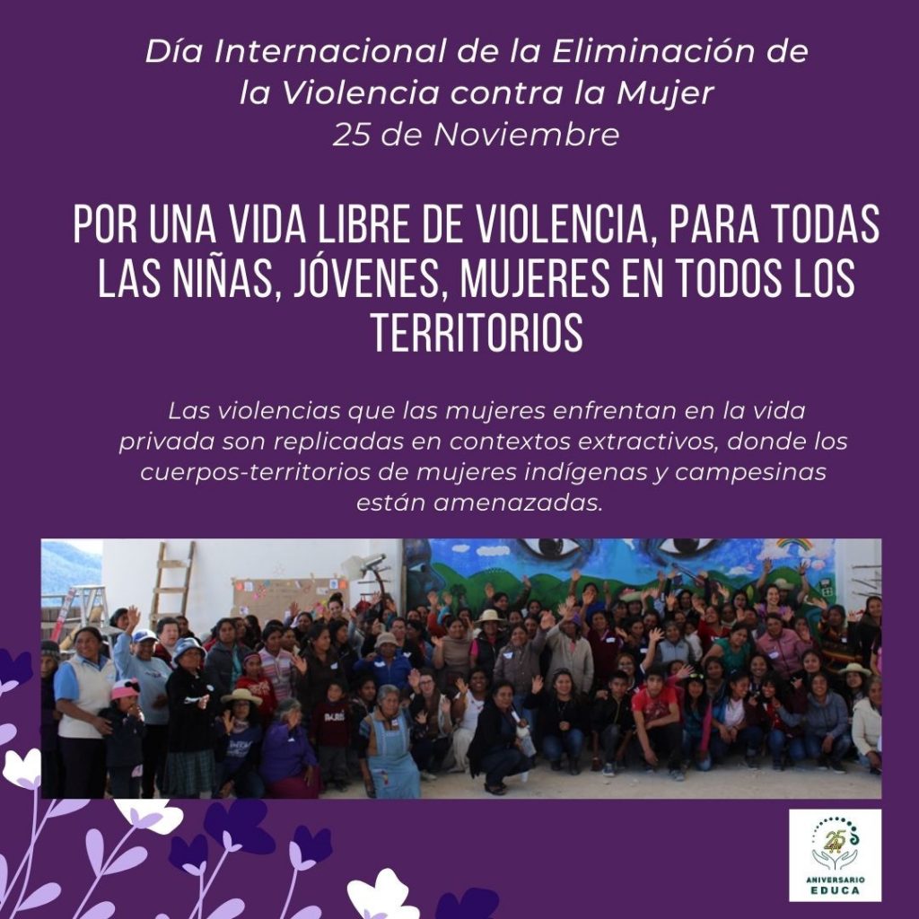 25 de Noviembre: Mujeres en Defensa del Territorio y de la Vida (video ...