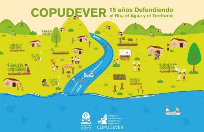 COPUDEVER cumple 15 años en defensa del río, el agua y el territorio